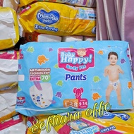 BABY HAPPY SIZE L / PAMPERS MURAH BABBY HAPPY L 