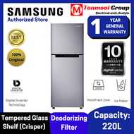 Samsung 2 Door Refrigerator 220L Digital Inverter Fridge RT20FARVDSA/ME