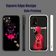 Casing For Realme C11 C12 C15 5 5i 5s C21Y 6i squid game season 2 red OHP09 Phone Case Square Edge