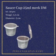 Promo - Sauce Cup / Tempat Sambal / Cup Sambal Mini 25Ml Merk Dm 50Pcs
