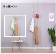 頂天立地掛衣架/直立單支款-易安裝/ 免鑽牆 (T1346).