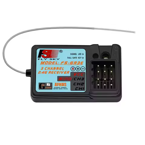 GLOBACT GR3E Receiver 2.4G Waterproof FS-GR3E 3CH Receiver for Flysky FS-GT2 FS-GT2B FS-GT3B FS-GT3C