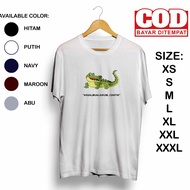 KAOS DISTRO I GAMBAR FULL PRINT | GAMBAR LUCU & KATA-KATA KEREN TERBARU | KAOS GAMBAR | BUAYA DARAT