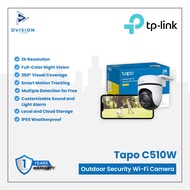 TP-link Tapo C510W 3MP/2K Outdoor WiFi CCTV IP Camera PTZ 360° Zoom - C510 Only