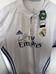 Adidas Real Madrid Ronaldo 親筆簽名球衣
