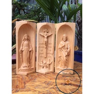 Catholic Altar - Mini Altar Set to bestow the crucifixion 15cm high - Catholic gift
