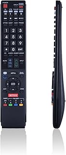 Remote Control for Sharp LC-46LE820UN LC-52LE832U LC-60LE655U LC-60LE857U LC-60C6400U LC-60SQ17U LC-