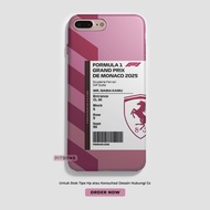 Custom Case Ticket Pass F1 Paddock Club (Pink Edition) - PITBOXS