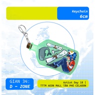 Gorillaz - Whisper in a Bottle (6cm Epoxy Keychain)