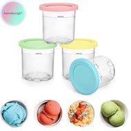 homeliving Ice Cream Pints Cup For Ninja Creamie Ice Cream Maker Cups Reusable Can Store Ice Cream Pints Containers With Sealing sg