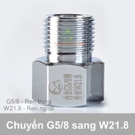 Đầu Chuyển Ren Van Tổng Bình CO2 Thuỷ Sinh | Đầu Chuyển Ren Inox MUFAN