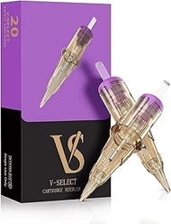 EZ Tattoo Cartridge Needles - Pack of 20#04 (3RL) Permanent Make Up SMP 0.18 mm Round Liner Tattoo N