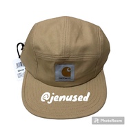 Five panel hat carhartt topi 5 panel dusty h brown