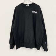 Champion Reverse Weave 運動衫/運動鞋，帶有 SEM 公司標誌，黑色，2XL 碼，古著
