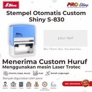 Shiny S-830 Custom Letter Stamp Automatic Self Ink/