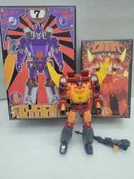 三方 TRANSFORMERS DX9 D-06 Carry 洛迪文 & B-07 Tyrant 格威龍 變形金剛