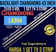 BACKLIGHT TV LCD LED CHANGHONG 43 INCHL