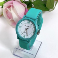 Jam Tangan Wanita Dewasa 2025 Harga grosiran Murah Tali Karet Rubber Fashion Korea Style