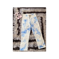 Tie-dye jeans