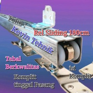 REL SLIDING J3 180 CM REL PINTU GESER REL PINTU SLIDING 180 CM - TOKO LAZKAR