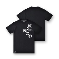 KINGO Men Style|Black Print T-Shirt < M-6XL > 511118|Official Direct Sales baju t shirt lelaki baju 