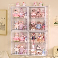Pendant Cabinet Wall Na Hanger labubu Plush Doll Ling Storage Bei Doll Wall Box Display DTI3