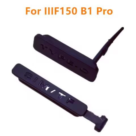 New Original Anti Dust Sim TF Type-C Charge Cover Port Plug For Oukitel IIIF150 B1 Pro 6.5" Cell Pho