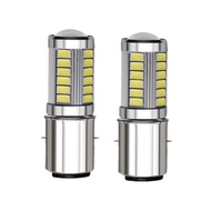 2pcs BA20D H6 Motorcycle Headlight Bulb 5730 5630 33SMD Led Motorbike BA20D Led Scooter H6 Motor Lig
