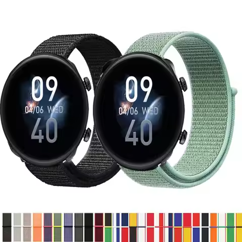 Nylon Loop Strap for Zeblaze Btalk 3 Plus Smart watch band Replacment Strap Sport Watchband Correa f