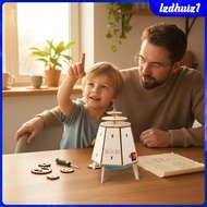 [Lzdhuiz1] Science  Educational Toys Wooden Gifts Assembly Science Experiment Kit Building Toys Teen