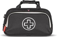 Allermates Family Travel Essentials First Aid Empty Supplies Bag - Medicine Carry Case for Epi Pen, 
