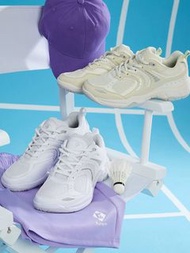 Kumpoo 羽毛球鞋 not yonex 純白全新未開