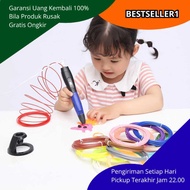 Filament 3D Pen PLA 10 Colors 1.75mm 5M Per Sheet Total 50M For Printing 3D DIY Creations Craft Toys