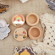 Rainbow tooth box, baby tooth box, wooden tooth fairy box, tooth keepsake box, Christmas gift, baby 