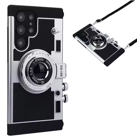 Emily in Paris Camera Design Case for Samsung Galaxy S21 S22 Plus S23 S24 S25 Ultra S25+ Note20 Phon