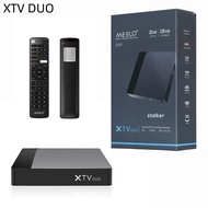 FVBGNHBVCS MEELO XTV DUO Smart TV Set Top Box Stalker 4K Ultra-HD Android Box OTT Media Streamer Amlogic S905W2 TV Box 2GB 16GB