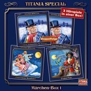 Titania Special, Märchenklassiker, Box 1: Fröhliche Weihnachten, Mr. Scrooge!, Peterchensmondfahrt, Peter Pan Charles Dickens