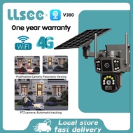 TIMI V380 Pro 4G SIM Card Wireless CCTV  8MP 10X Zoom Low Power Solar CCTV Outdoor security WIFI