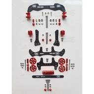 TAMIYA Imitation MA/AR/S2/FMA/VZ Chassis Modification Kit Carbon FRP Part for Tamiya Mini 4WD