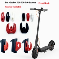 สกูตเตอร์ด้านหน้าตะขอแขวนสำหรับ Ninebot Segway F ชุด F20 F25 F30 F40สเก็ตบอร์ดสกูตเตอร์เครื่องมือตะข