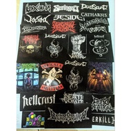 Metal band Sticker (Famous band) contains 25 sheets WATERPROOF MT25