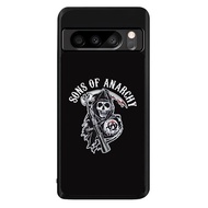 Hybrid Case Google PIXEL 8 Pro 8 7 Pro 7 7A 6 Pro 6 6A 5 4 XL 4 4A 3 XL 3 3A Sons of Anarchy GN0038