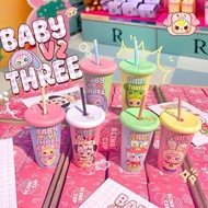 LY ĐỰNG NƯỚC - LY TÚI MÙ BABY THREE LOẠI XỊN - BLINDCUP LY TÚI MÙ BABY THREE V2 SIÊU HOT - LY ĐỔI MÀ
