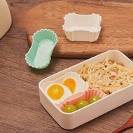 Phong Cách Nhật Bản Silicone Hộp Đựng Bento Mini Món Ăn Chia Kẹo Màu Có Thể Tái Sử Dụng Hộp Đựng Thự