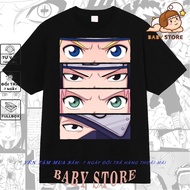 Hot Naruto Sasuke Kakashi Sakura Shinobi big size T-Shirt Manga Anime Style