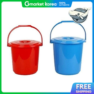 Blue Car Wash Water Bucket Multi-Purpose Kimchi Storage Container 25L