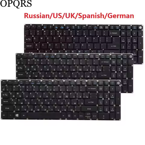 for Acer Aspire ES1-523 ES1-532 ES1-533 ES1-572 V15 VN7-572G VN7-592G Russian/US/UK/Spanish/Latin/Ge