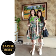 Jasa Jahit Dress Batik Couple Ibu dan Anak Model Sesuai Request