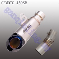 CFMOTO 450SR exhaust pipe 450SR mid section modified SC exhaust pipe