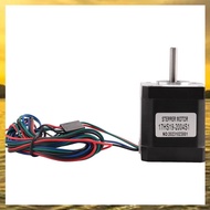 (HARB) Nema 17 Stepper Motor 48Mm Nema17 Motor 42Bygh 2A 4-Lead (17Hs19-2004S1) Motor 1M Cable For 3